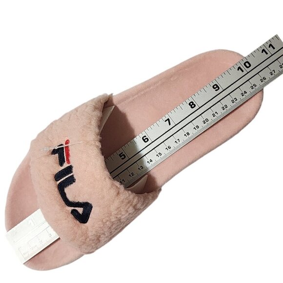 Fila Fuzzy Drifter Womens Slide Sandals Size 7 (Run Big) - Picture 3 of 12